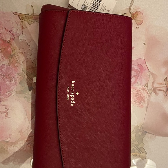 NWT Kate Spade ♠️ Greer Crossbody Berry Cobb Saffiano Leather - Picture 4 of 9